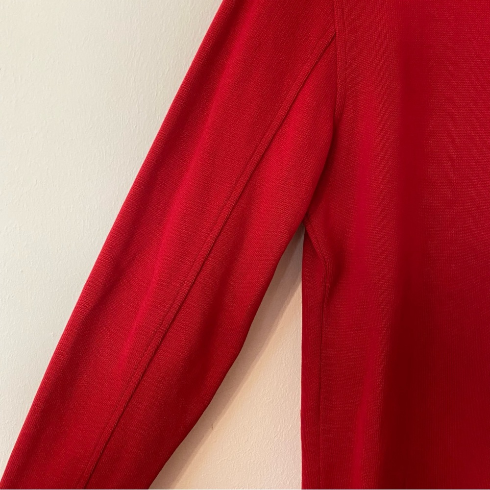 Lauren Ralph Lauren Notch Lapel Collar Long Sleeve Button Front Cardigan - Picture 10 of 12